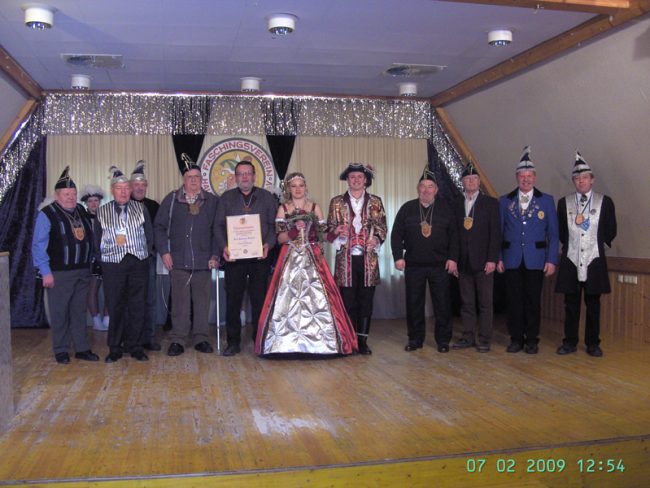 Ehrenelferräte der Haldenwanger Gaudi