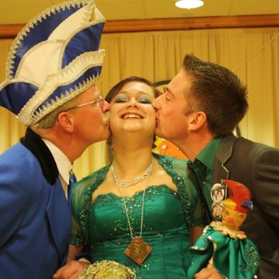 ein Bussi vom Präse