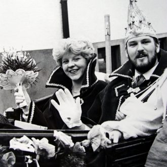 Prinzenpaar 1981 - Veronika I. (Wolf) & Gerhard I. (Baumeister)