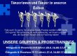 Probetraining für alle Gruppen Minis am 20.4., Kids am 21.4., Jugend am 18.4., Große am 17.4., OGD am 18.4.